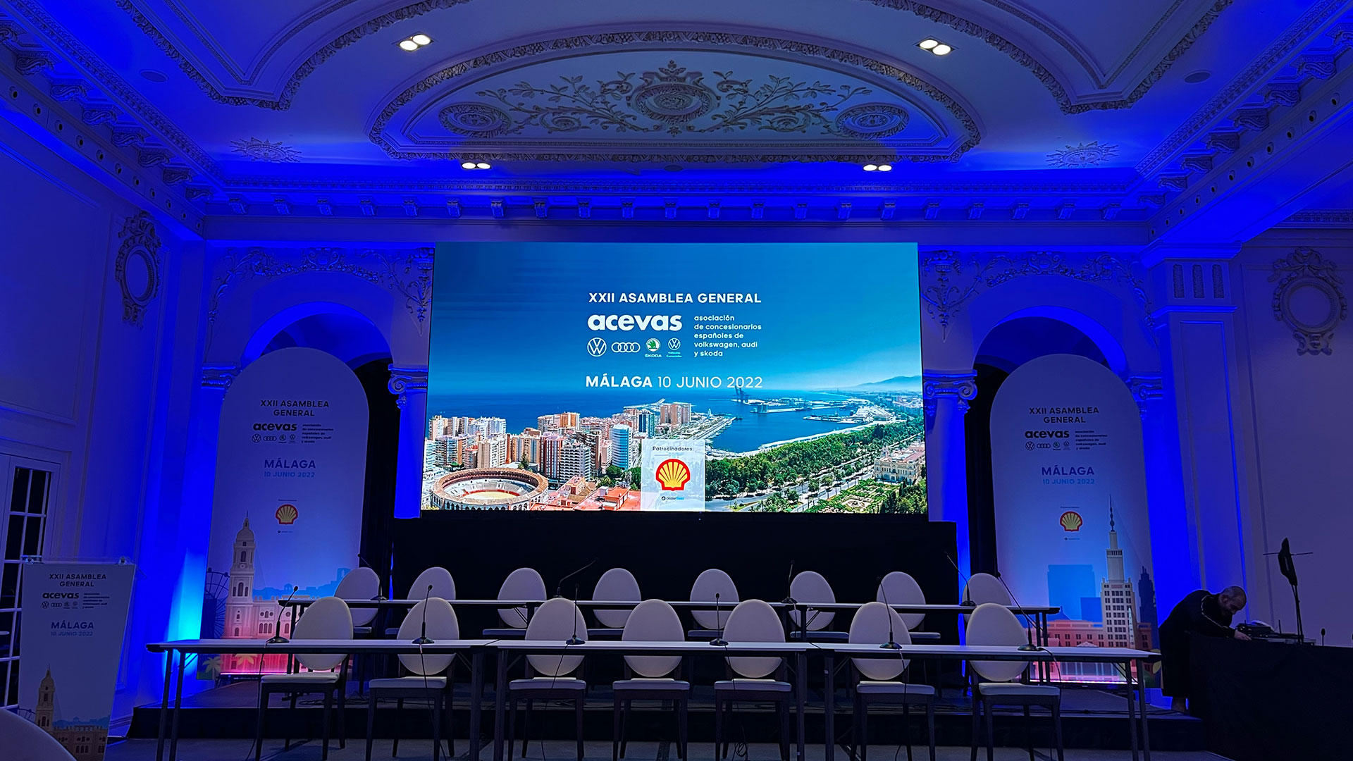 Servicios audiovisuales para eventos en Ciudad Real